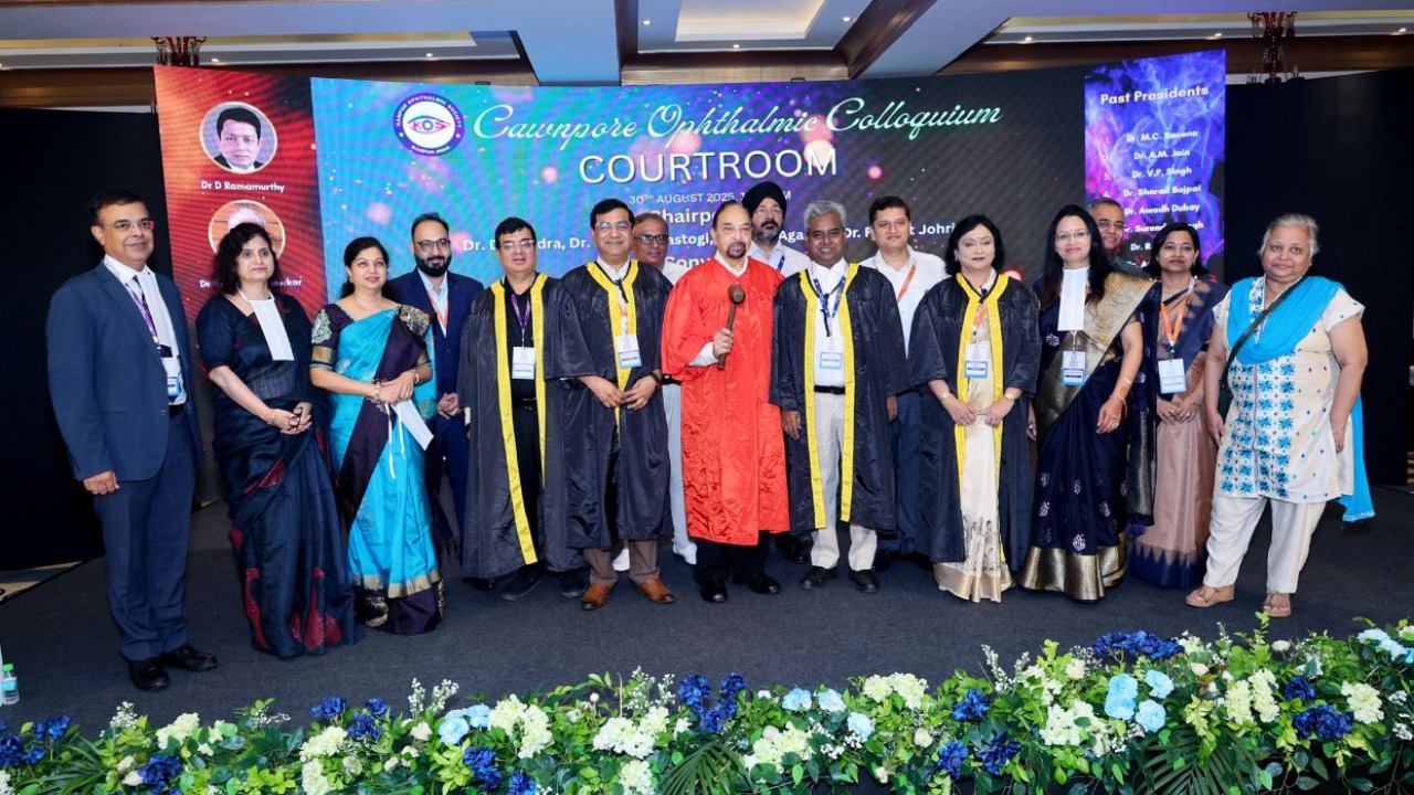 Two-day annual convention of Kanpur Ophthalmology Society inaugurated with great pomp