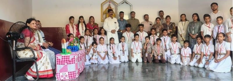 Oath taking ceremony of selected students was held.