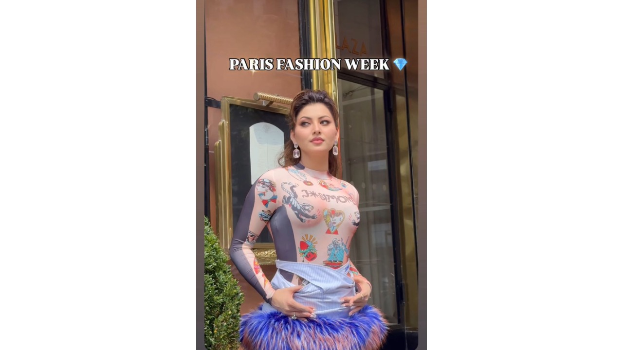 Urvashi Rautela Showcases Global Power at Fashion Week