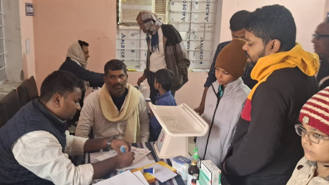 Weekly Health Check-up Camp by Red Cross Society