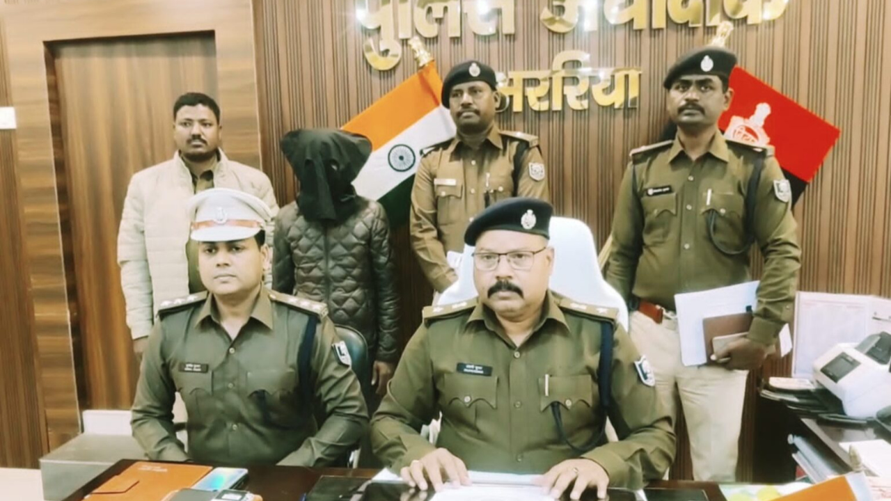 Araria police achieve major success: Mother-in-law-son-in-law duo arrested with 206 grams of smack