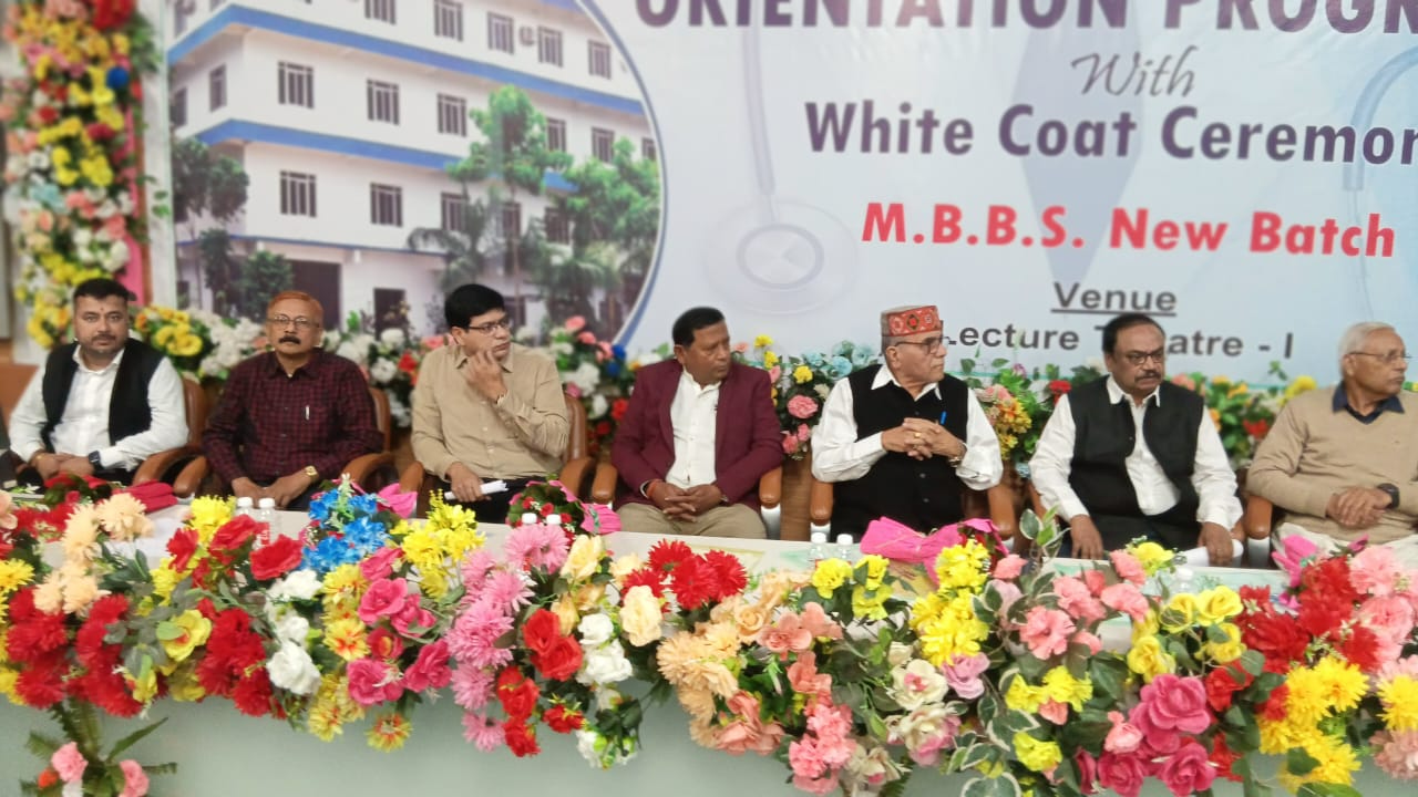 Formal commencement of studies for the session 2025-26 at Sri Narayan Medical College