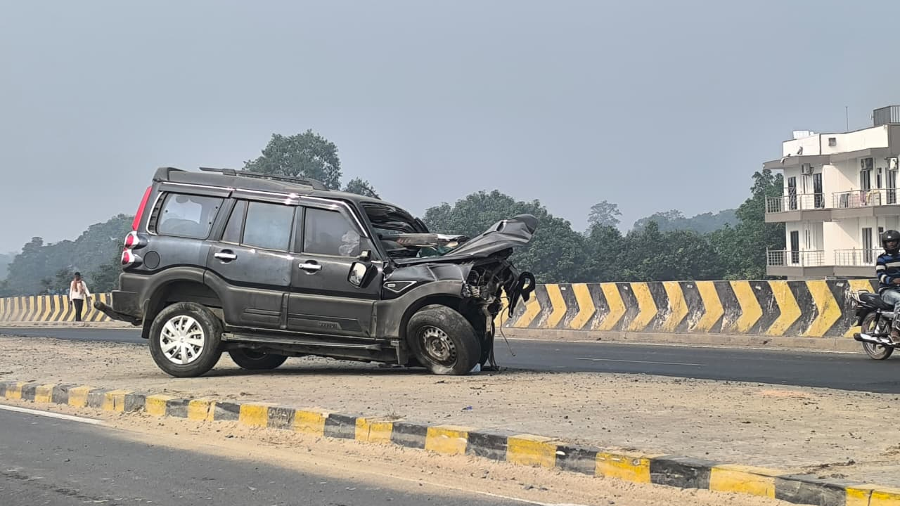 Horrific road accident in Bihar: Three killed, four critical in Scorpio accident