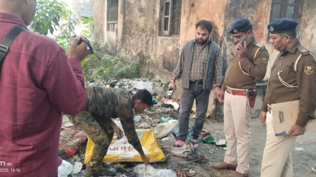 In many cases, seized Indian and foreign liquor was destroyed and buried in a pit.