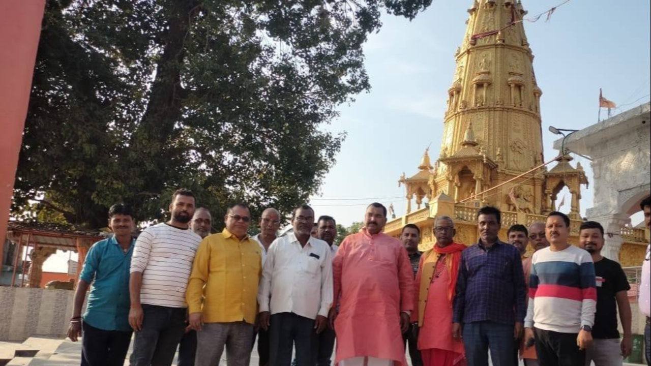 MLA inspected the beautification work of the historic Sundarnath Dham temple.