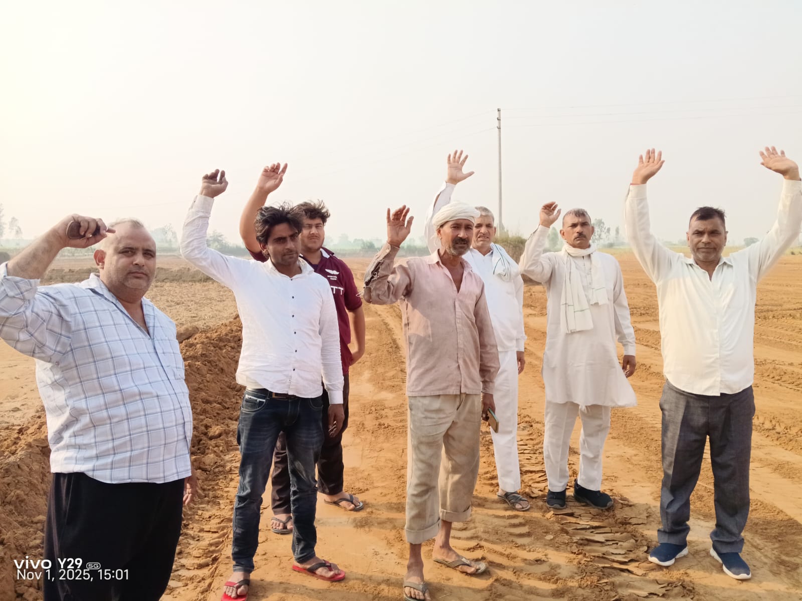 Called police on 112 number and asked for protection, continued to show his dominance even in front of the police.