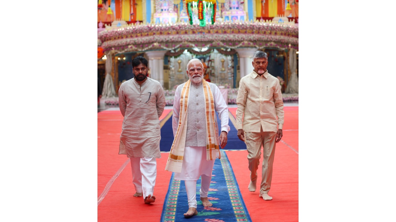 Narendra Modi addressed the South India Natural Farming Summit 2025 in Coimbatore, Tamil Nadu.