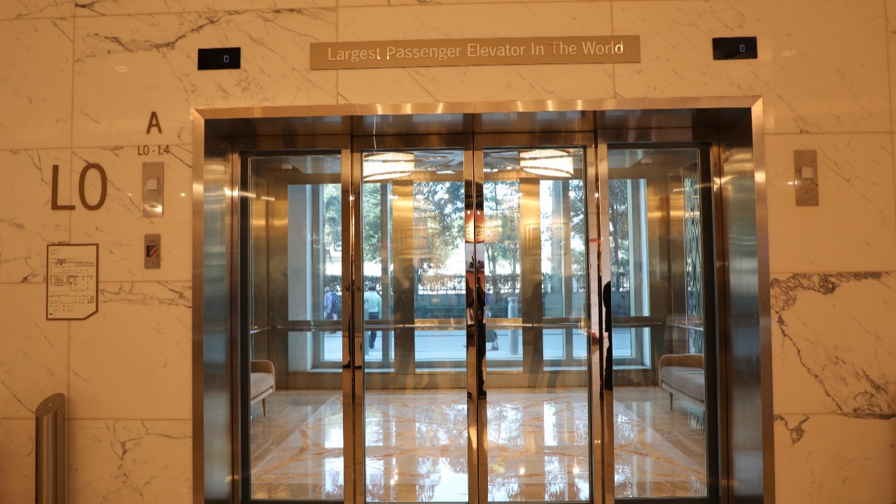 Mumbai's Jio World Centre's 'Mega Elevator' Revolution