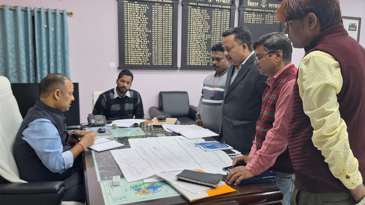 Review meeting with the executing agency of Dengrahi Ghat Bridge and Bengali Bazaar Rail Over Bridge