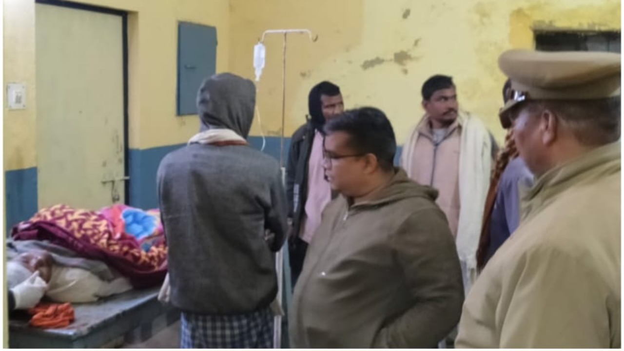 Two cousins ​​crushed by a speeding tractor in Pipardih, one in critical condition