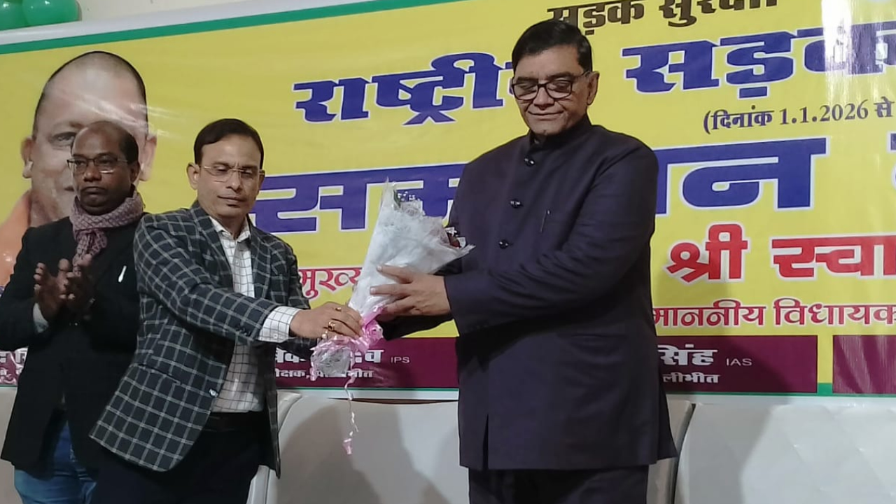 Road safety campaign is a message of a happy life - Swami Pravaktananda