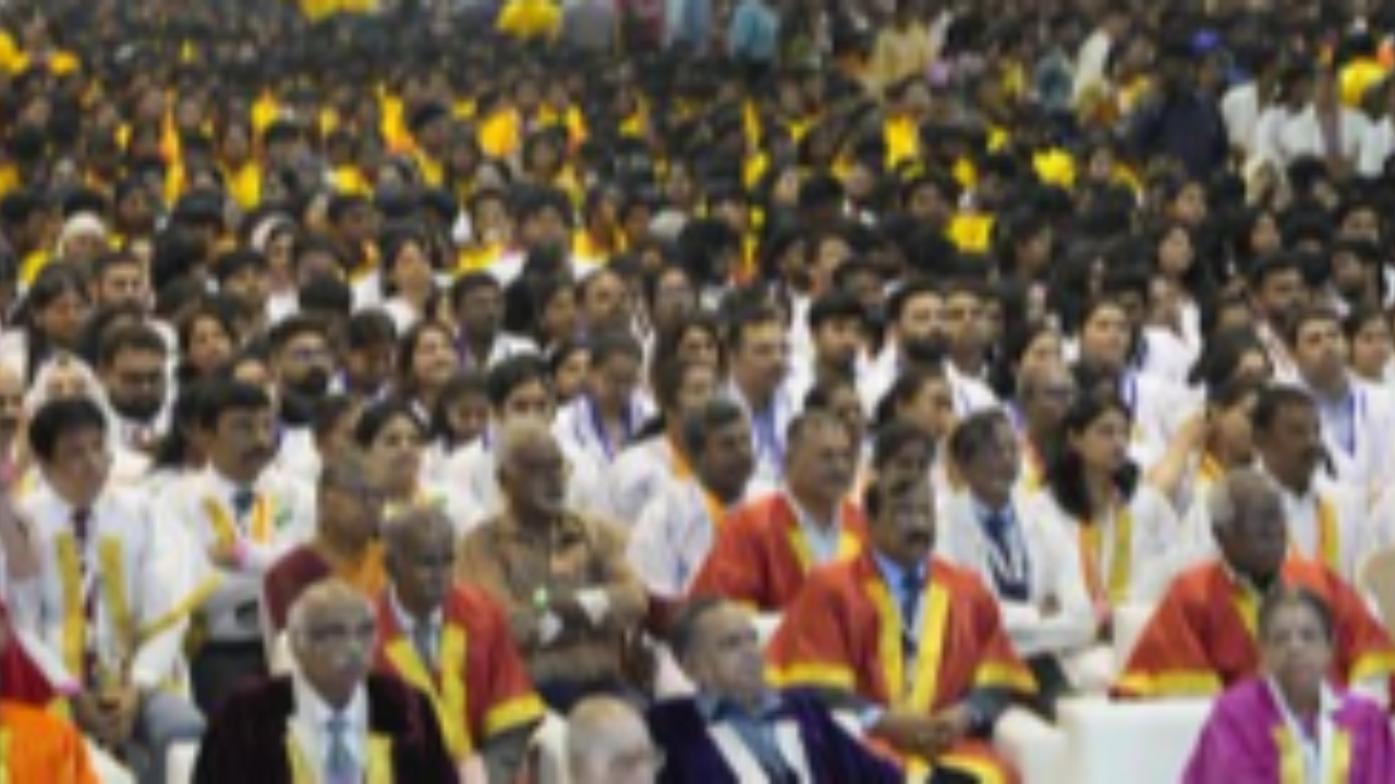 Vice President addresses the 34th Convocation of Dr. MGR Educational and Research Institute, Chennai