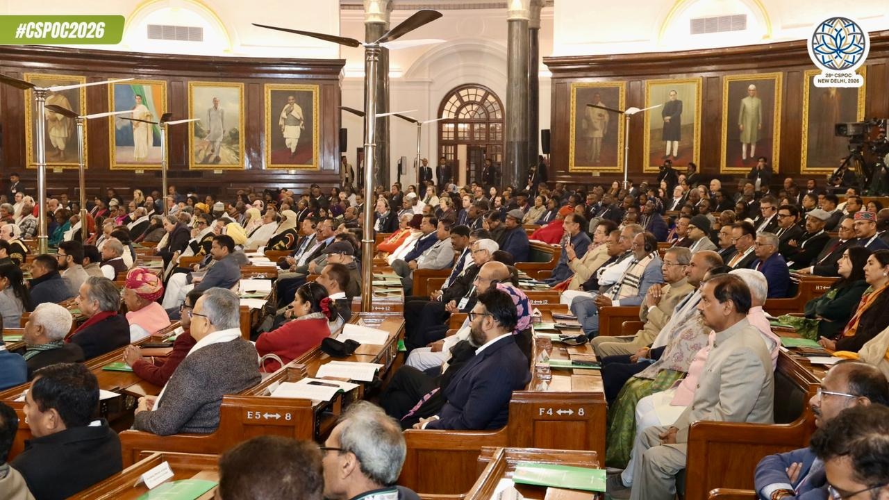 Narendra Modi inaugurated the 28th Commonwealth Speakers and Presiding Officers' Conference (CSPOC)