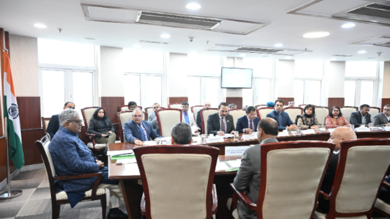 Bhupender Yadav chairs meeting to review action plans of Rajasthan and Punjab to tackle air pollution problem in Delhi-NCR