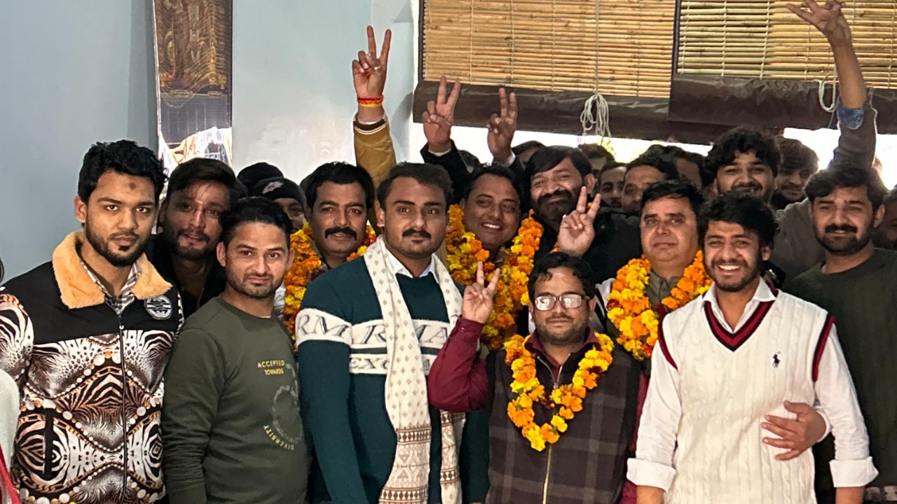 Sudhir Chaudhary crowned president of Kairana Journalist Association