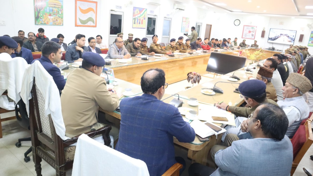 Peace committee meeting held regarding preparations for Ramzan, Eid and Mahashivratri festival