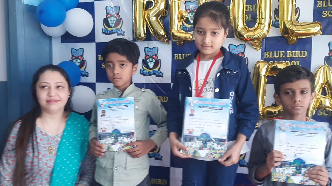 Blue Bird School organised annual results day