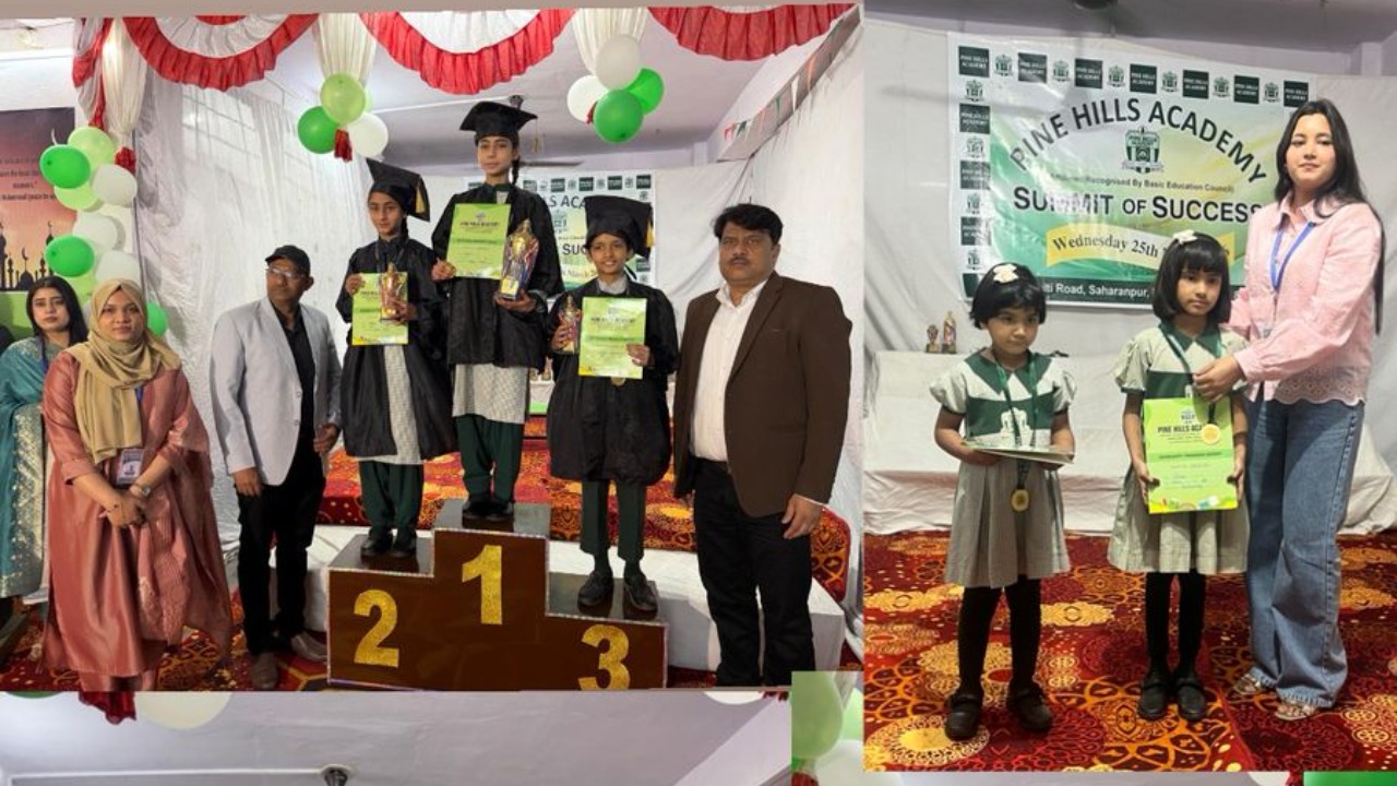 Pine Hills Academy declares annual exam results - mementos awarded to meritorious students